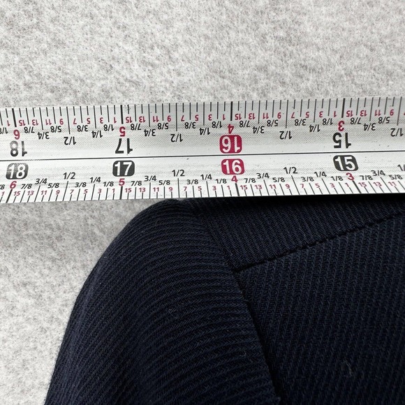 VINTAGE Hunt‎ Club Double Breasted Blazer Womens 8 Jacket Blue Gold Buttons Wool - Picture 11 of 14